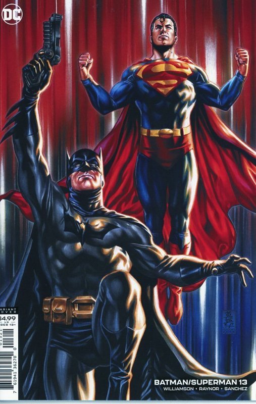 Batman / Superman 12 13 14 All Variant Set! Luke Weeks! Mark Brooks! Bryan Hitch