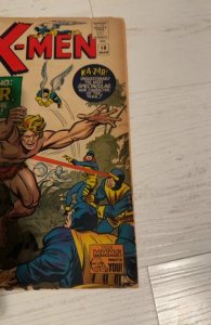 The X-Men #10 (1965)1st Kazar in X-men Low grade see description