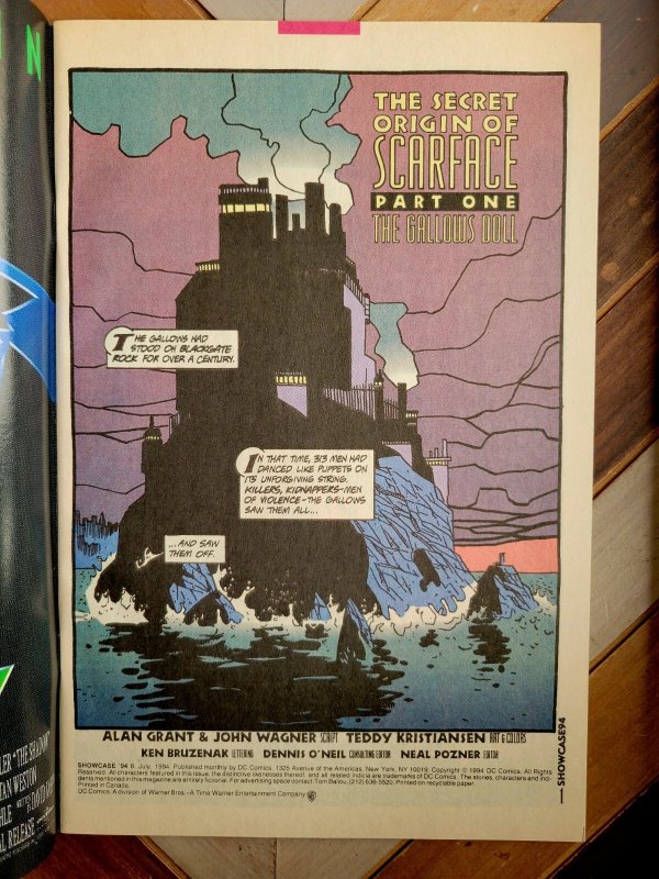 Showcase '94 #8-9 DC 1994 Origin Scarface & Ventriloquist! 1st App of Extant VF-