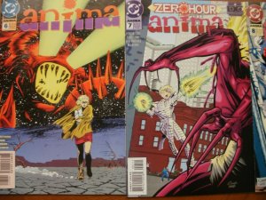 16 Near-Mint DC ANIMA #0 1 2 3 4 5 6 7 8 9 10 11 12 13 14 15 (1994) COMPLETE SET