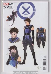 X-MEN (2021 MARVEL) #25 VARIANT 1:10 MOMOKO DESIGN NM G11880
