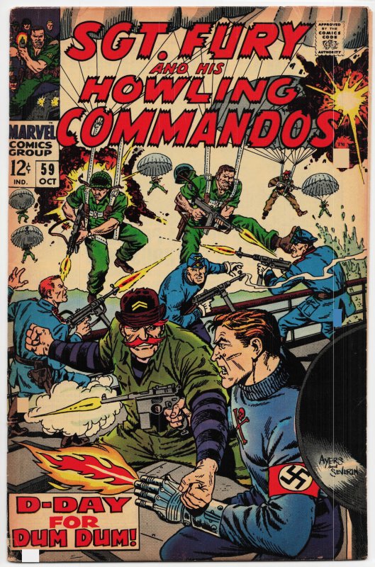 Sgt. Fury #59 (1968) Sgt. Fury