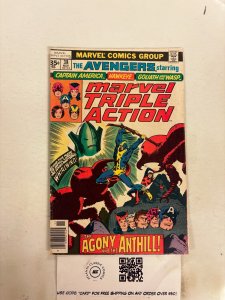 Marvel Triple Action #38 FN Marvel Giant Man Wasp Hawkeye 9 HH62