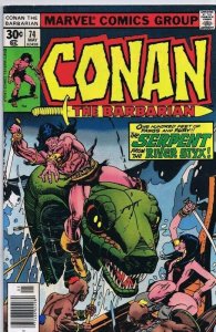 Conan the Barbarian #74 ORIGINAL Vintage 1977 Marvel Comics