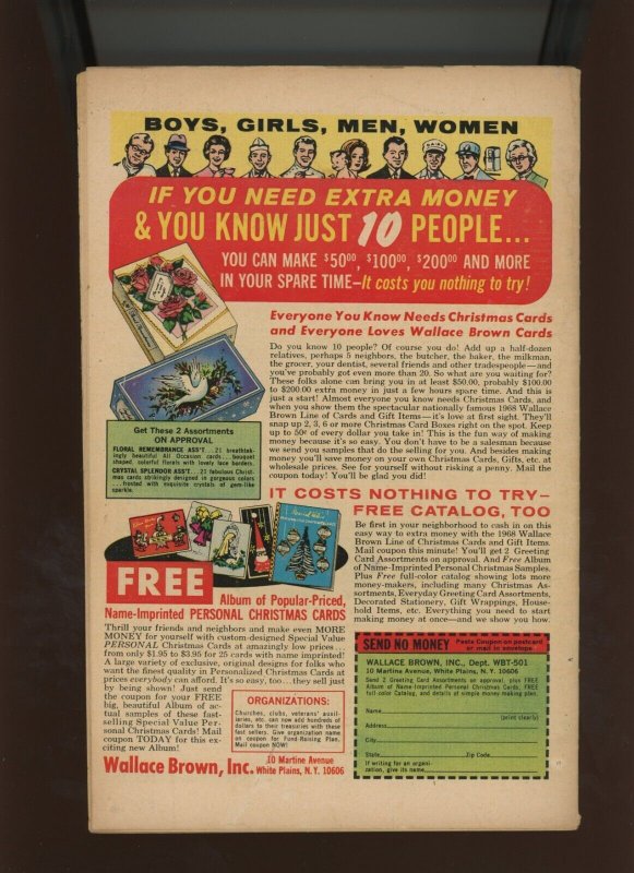 (1968) Captain America #105: SILVER AGE! (2.5)