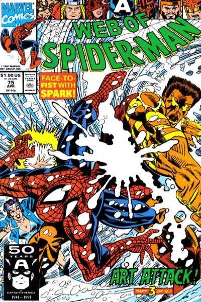 Web of Spider-Man (1985 series) #75, NM- (Stock photo)