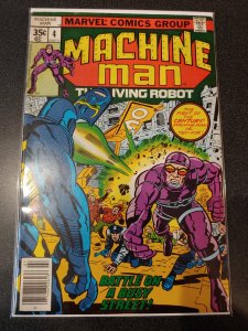 MACHINE MAN #4 F/F+ BRONZE AGE CLASSIC