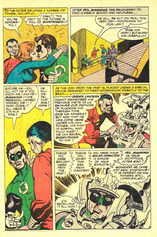 GREEN LANTERN #51 (Mar1967) 4.0 VG  Gil Kane! John Broome! POL MANNING!