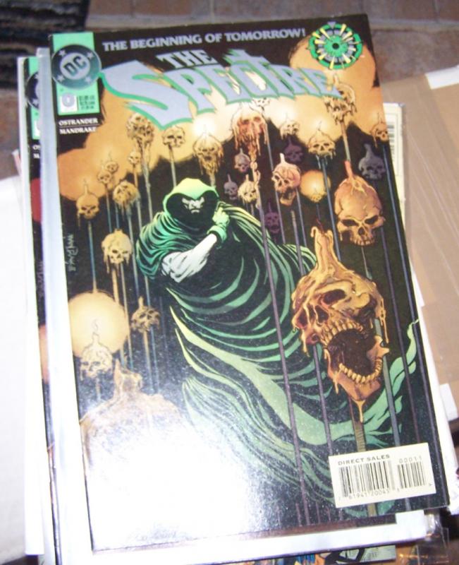 The Spectre #0 (Oct 1994, DC) origin story+zero hour