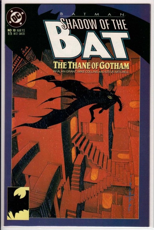 Batman: Shadow of the Bat #10 Direct Edition (1993) 9.6 NM+