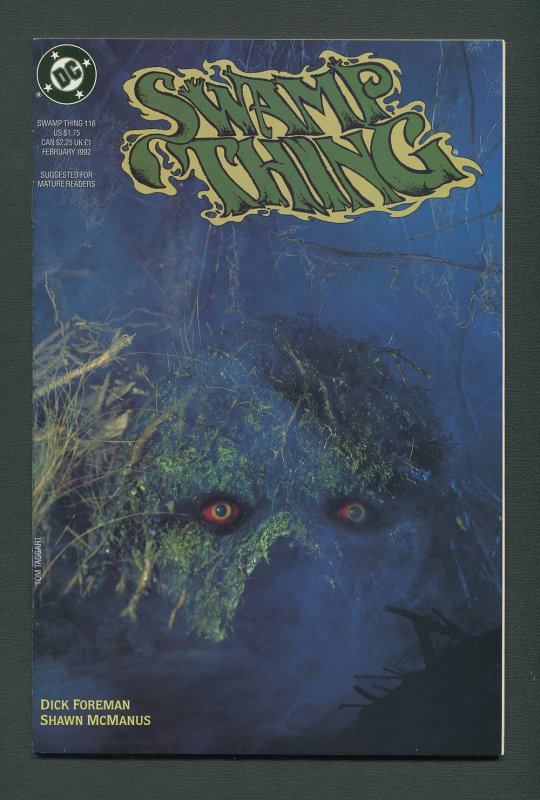 Swamp Thing #116  (2nd Series)  9.0 VFN/NM  February 1992