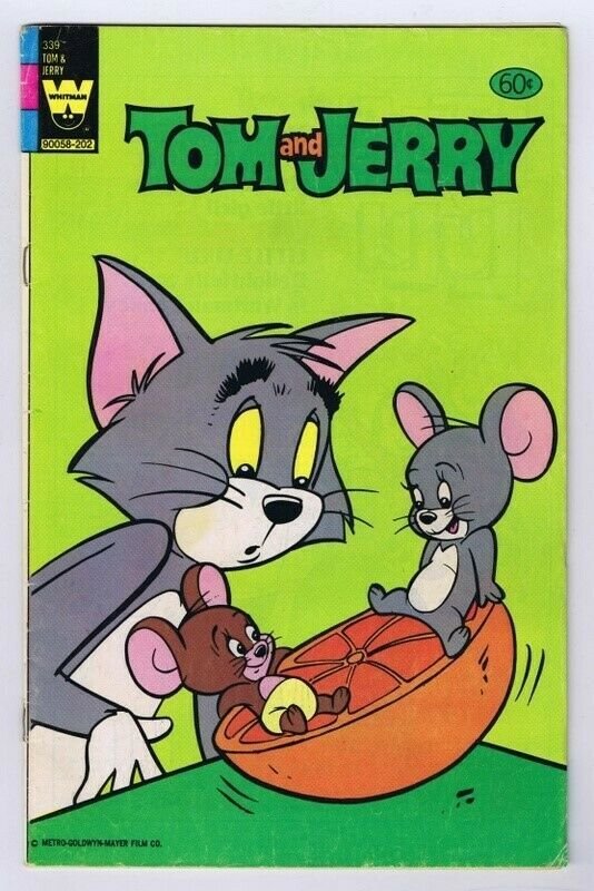 Tom and Jerry #339 ORIGINAL Vintage 1982 Whitman Comics