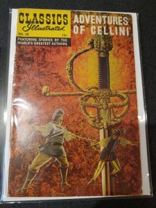 CLASSIC ILLUSTRATED #38 ADVENTURES OF CELLINI GOLDEN AGE CLASSIC