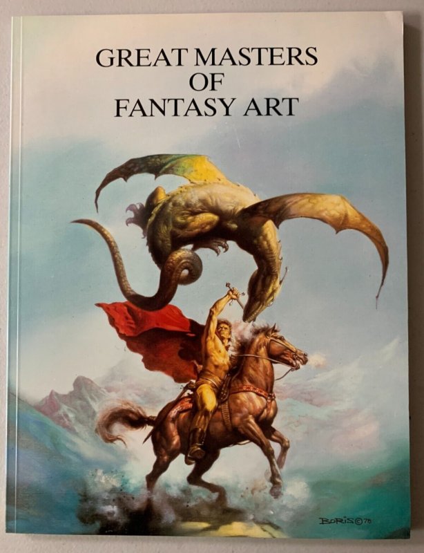 Great Masters of Fantasy Art by Frazetta Vallejo Hildebrandt (7.0 FN/VF) (1986)