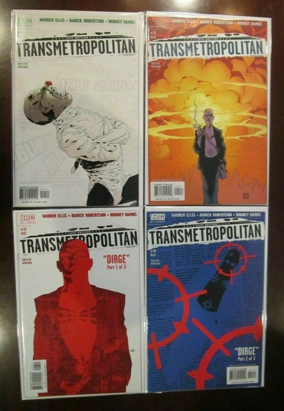 Transmetropolitan comic lot from:#11-59 all 21 different 8.0 VF (1998 2002)