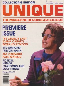 Unique: the Magazine of Popular Culture #1 FN; Unique | Dana Carvey - we combine 