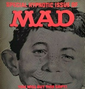 MAD Magazine Dec 1965 Issue No 99 Horror Movie Hypnotic The Virginian Western TV 