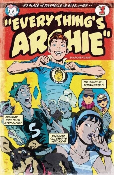 ARCHIE 80TH ANNIVERSARY EVERYTHING'S ARCHIE #1 COMPLETE SET SIX COVERS NM.