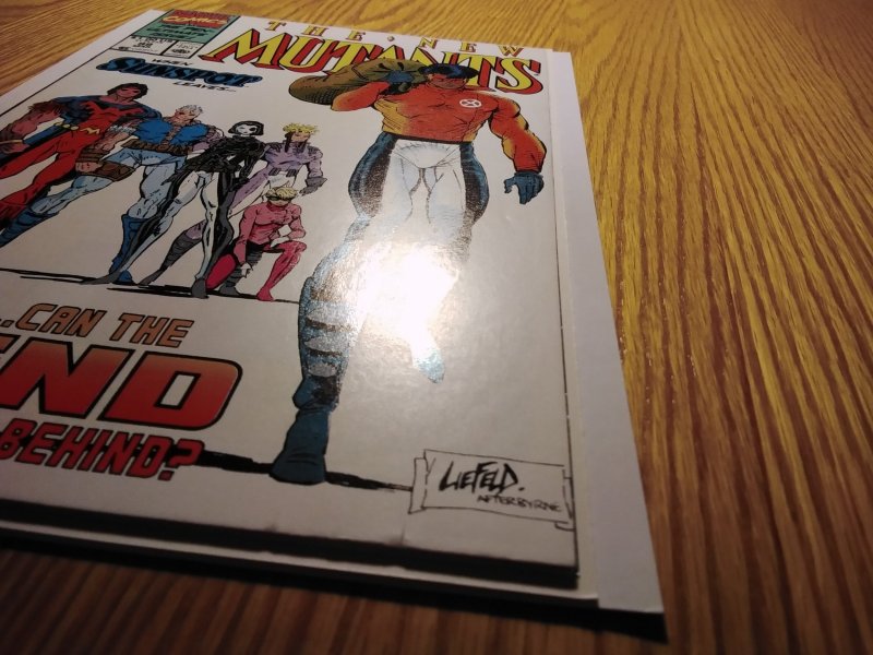The New Mutants #99 Newsstand Edition (1991)