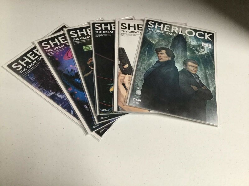 Sherlock The Great Game 1-6 Nm Near Mint Titan Comics