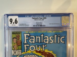 Fantastic Four (1987) #305 CGC 9.6 Newsstand  (1987)
