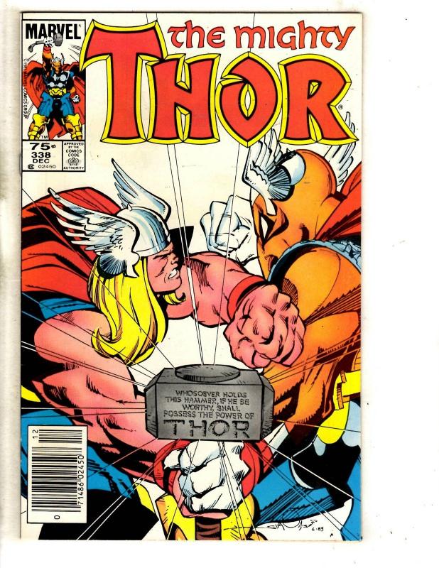 7 Mighty Thor Marvel Comics # 293 295 338 339 340 374 375 Avengers Hulk CR48