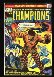 Champions #1 FN 6.0 Ghost Rider Black Widow Hercules!