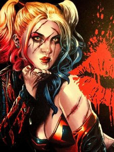 DCEASED #1 MICO SUAYAN UNKNOWN COMIC VIRGIN COVER HARLEY QUINN LTD 400 NM+ 