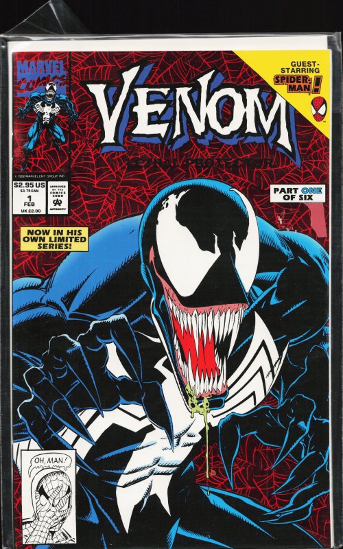 Venom: Lethal Protector #1 (1993) Venom [Key Issue]