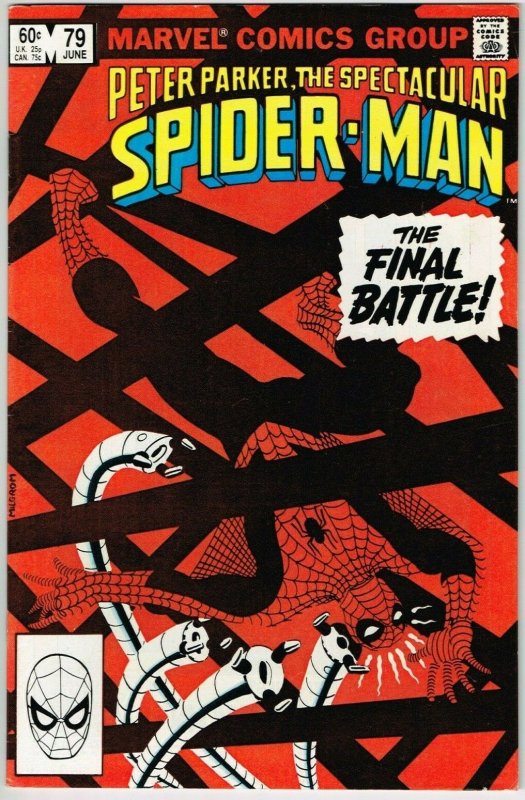 Spectacular Spider-Man #79 (1976) - 7.5 VF- *The Final Battle*