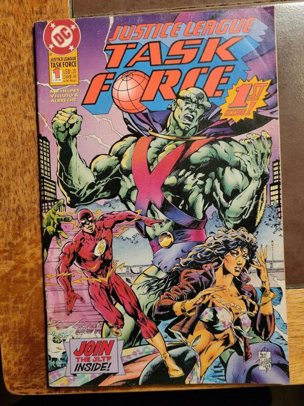 USA, 1993 Justice League Task Force # 1