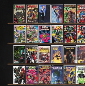 Huge Lot 140+ Comics with Darkhawk, Sandman Mystery Theatre & More!