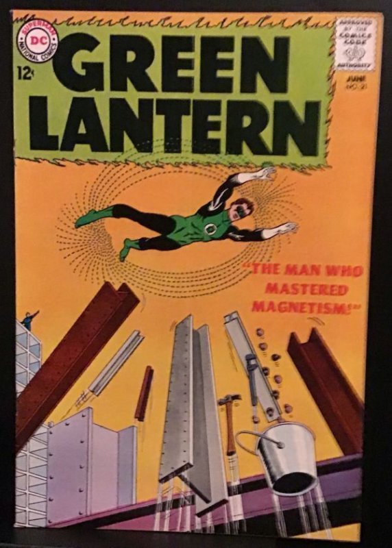 Green Lantern #21 (Jun-63) FN/VF+ High-Grade Green Lantern, Pie Face