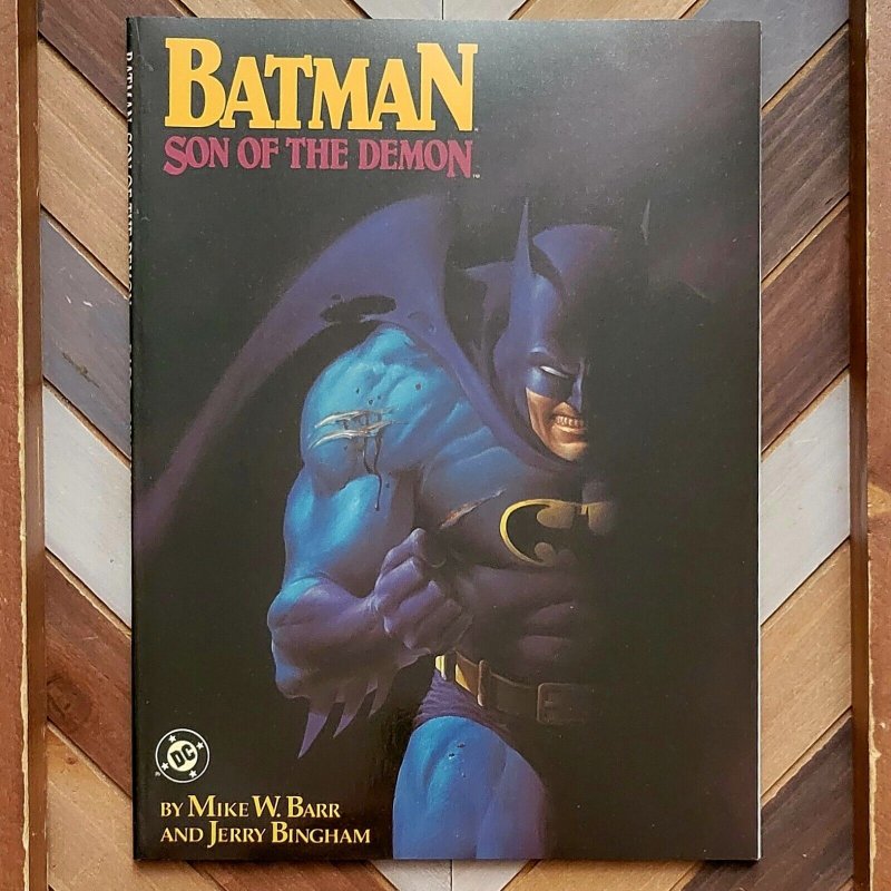 Batman: Son of the Demon NM- (DC 1987) Graphic Novel 1st Print, 1st Damian Wayne