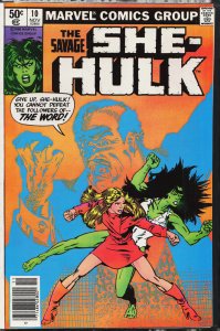 The Savage She-Hulk #10 (1980) She-Hulk