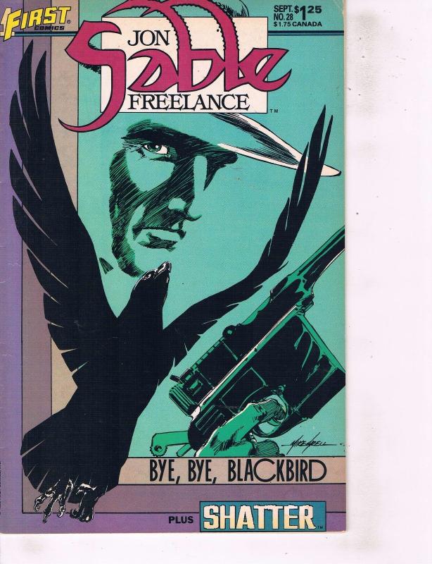 Lot Of 2 Eternity Comic Books Flash Gordon Zeitgeist #1 and Jon Sable #28 ON2