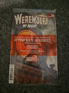 Werewolf by Night #2 Red Band Main Cover Erik Gist 2024 Polybagged