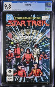 Star Trek #1 CGC 9.8 1984 DC 1st issue 4376335022