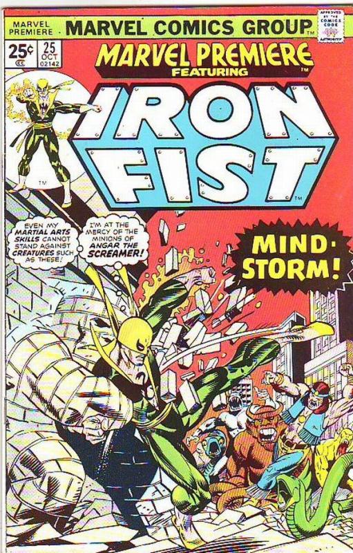 Marvel Premier #25 (Oct-75) NM/NM- High-Grade Iron Fist