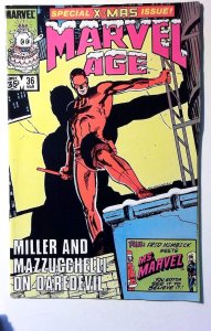Marvel Age #36 (1986) Marvel Comics Daredevil Ms. Marvel 1st Print Comic Book