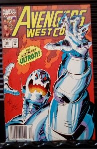 Avengers West Coast #89 Direct Edition (1992)