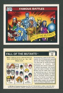 1990 Marvel Comics Card  #102 (Fall of the Mutants)  NM-MT+