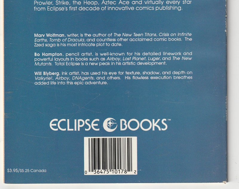 Total Eclipse # 1 Eclipse's Answer to Crisis on Infinite Earths