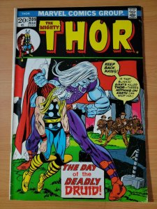 The Mighty Thor #209 ~ FINE - VERY FINE VF ~ 1973 Marvel Comics