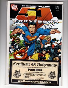 Countdown #51 (2007) Signed w/COA       / MA#3