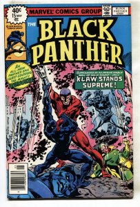 BLACK PANTHER #15--1978--Jack Kirby--Last issue--comic book