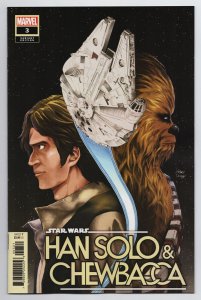 Star Wars Han Solo & Chewbacca #3 Uesugi Japanese Creator Variant (2022) NM