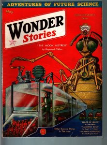 WONDER STORIES 5/1932-SCI-FI PULP-WORSHIP THE ANT GOD! VF