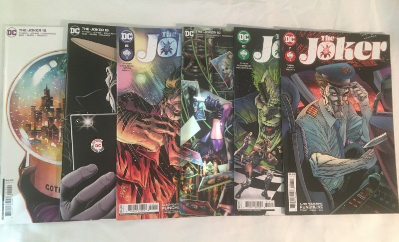 THE JOKER #7, 10(Two Cover Versions), 15(Three Cover Versions) VFNM Condition