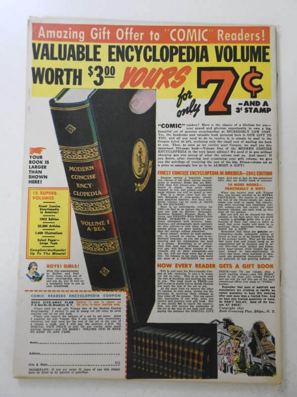 King Comics #86 (1943) FN/VF Condition! W/ Rockford Pedigree Cert!